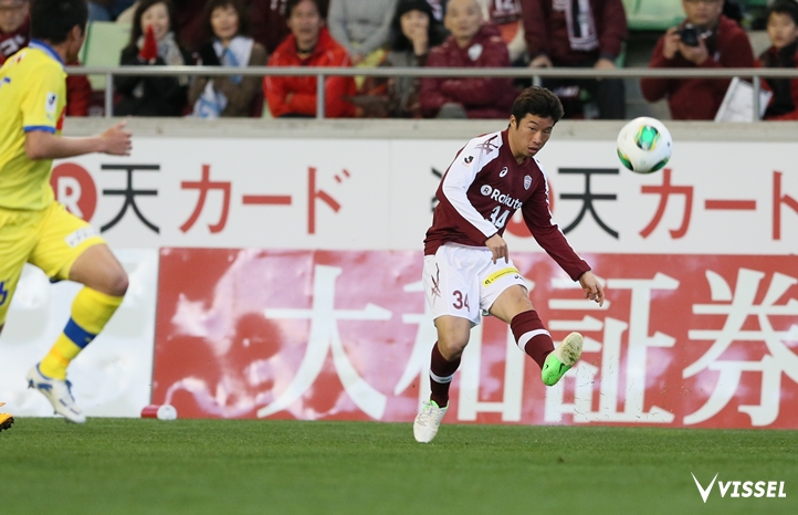 Jリーグデビューを果たしたカン ユング選手