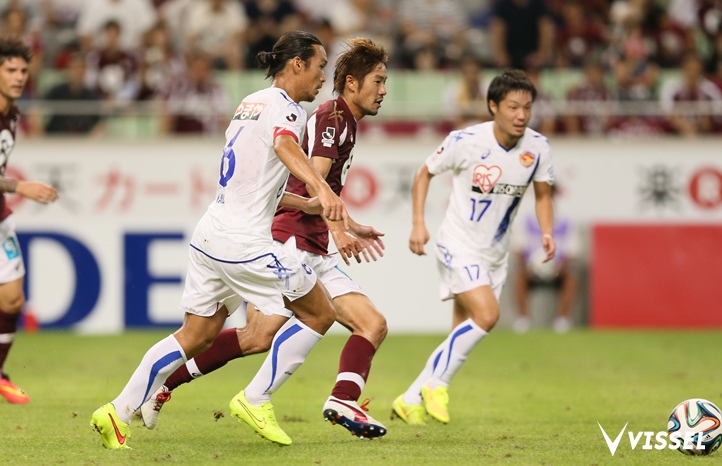 加入後初スタメン。攻撃にアクセントをつけた枝村匠馬選手