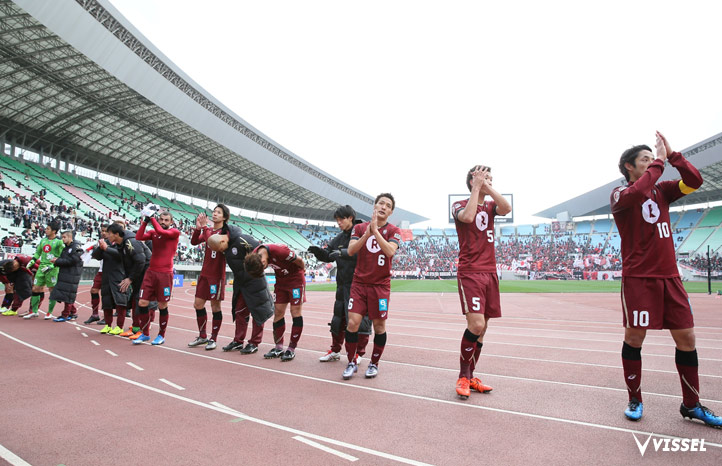 残念ながら天皇杯は準々決勝で敗れて2015シーズンの戦いが終わった