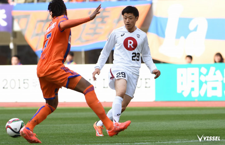 途中出場でチャンスに絡んだ田代容輔選手