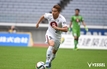左サイドを駆け上がる安田理大選手