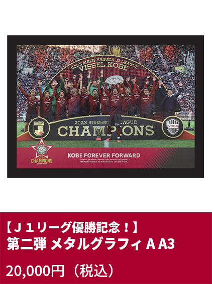 【Ｊ１リーグ優勝記念！】第二弾 メタルグラフィ A A3