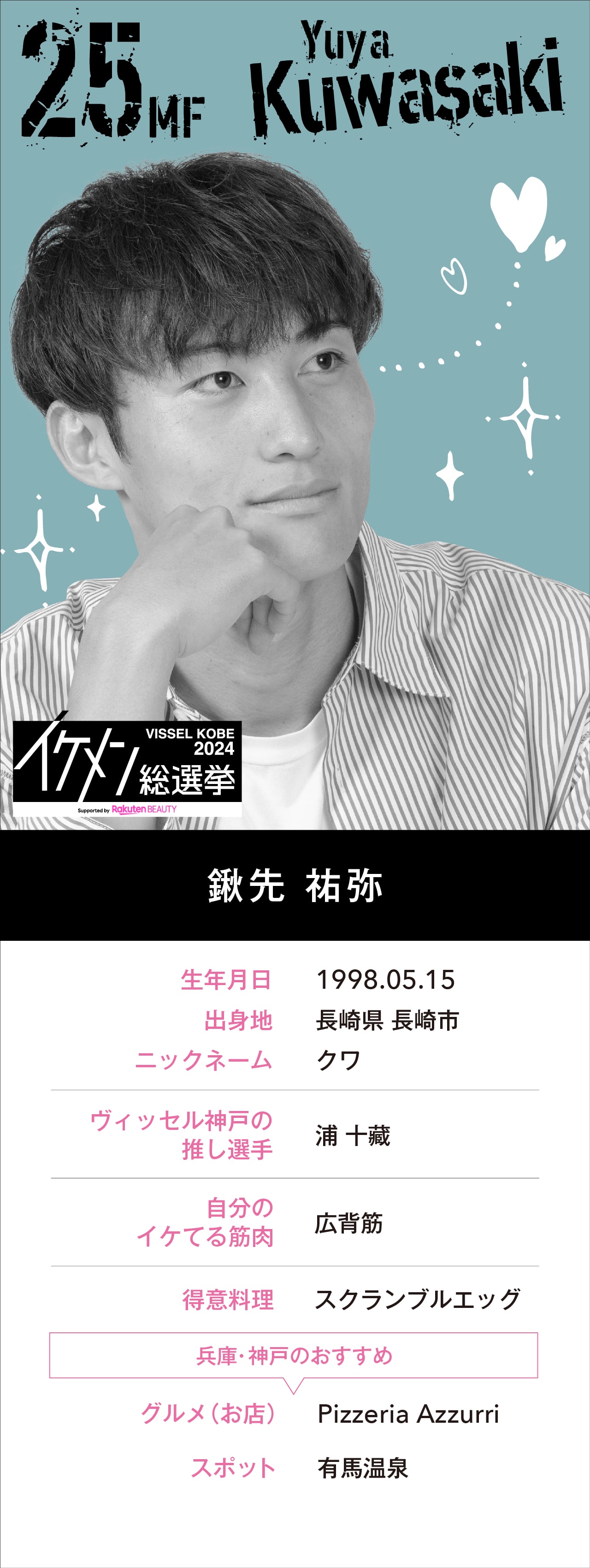 鍬先 祐弥