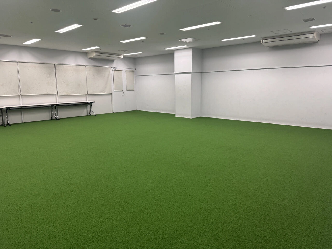 ウォームアップエリア
