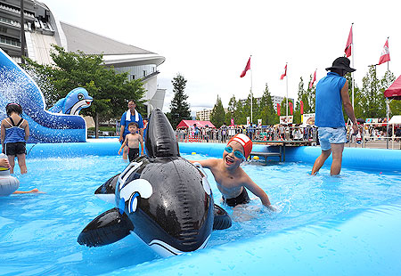 夏といえばプール