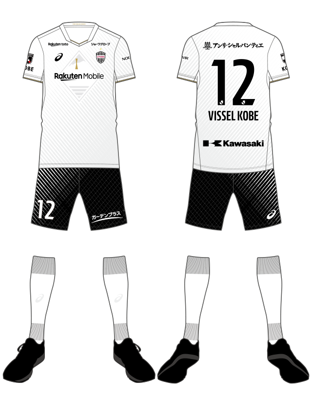 2023 No.12 VISSEL KOBE 【レプリカ】ユニフォーム（1st）