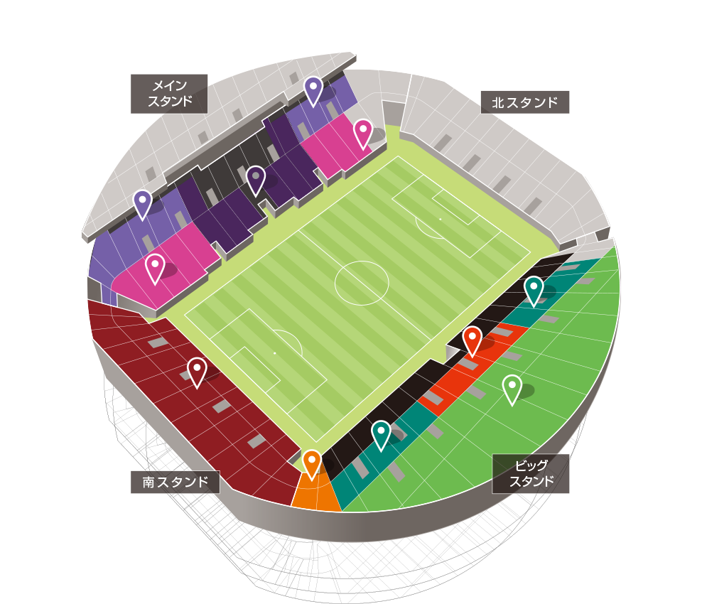 ☆6/22 ビッグ上段指定席 大人1枚 第16節 ヴィッセル神戸 VS 大分トリニータ チケット ノエビアスタジアム神戸 イニエスタ☆